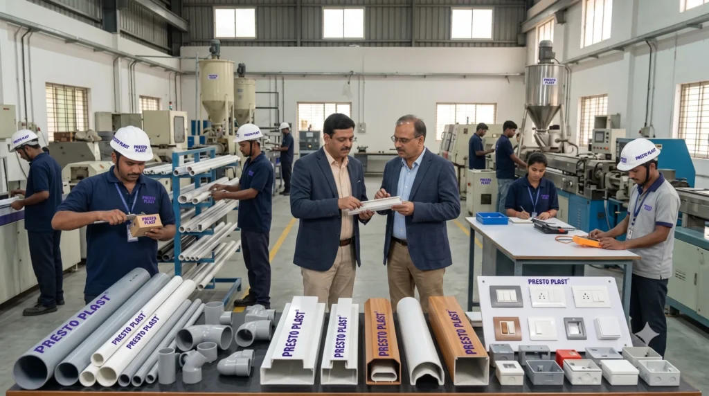 Prestoplast India Group Strengthens Its Electrical Installation Product Portfolio
